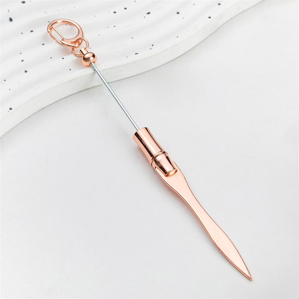 Открывалка для писем с бисером, металлический открывалка для писем с зажимом для брелка, открывалка для конвертов с бисером, подарок для ученика, учителя