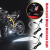 2 шт. светодиодный фонарь мотоцикл ангельские крылья приветственный свет зеркало заднего вида приветственный свет ангельские крылья ковер проекция мотоцикл декор