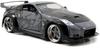 ДЖАДАТОЙС 1:24 Форсаж Литая модель автомобиля D.K.'s 2003 NISSAN 350Z Миниатюрный автомобиль Nissan Черный