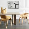 Nordic Dining Chairs Solid Wood Living Room Chairs Minimalist Portable Chair Creative Design Desk Chair Luxury Home Furniture