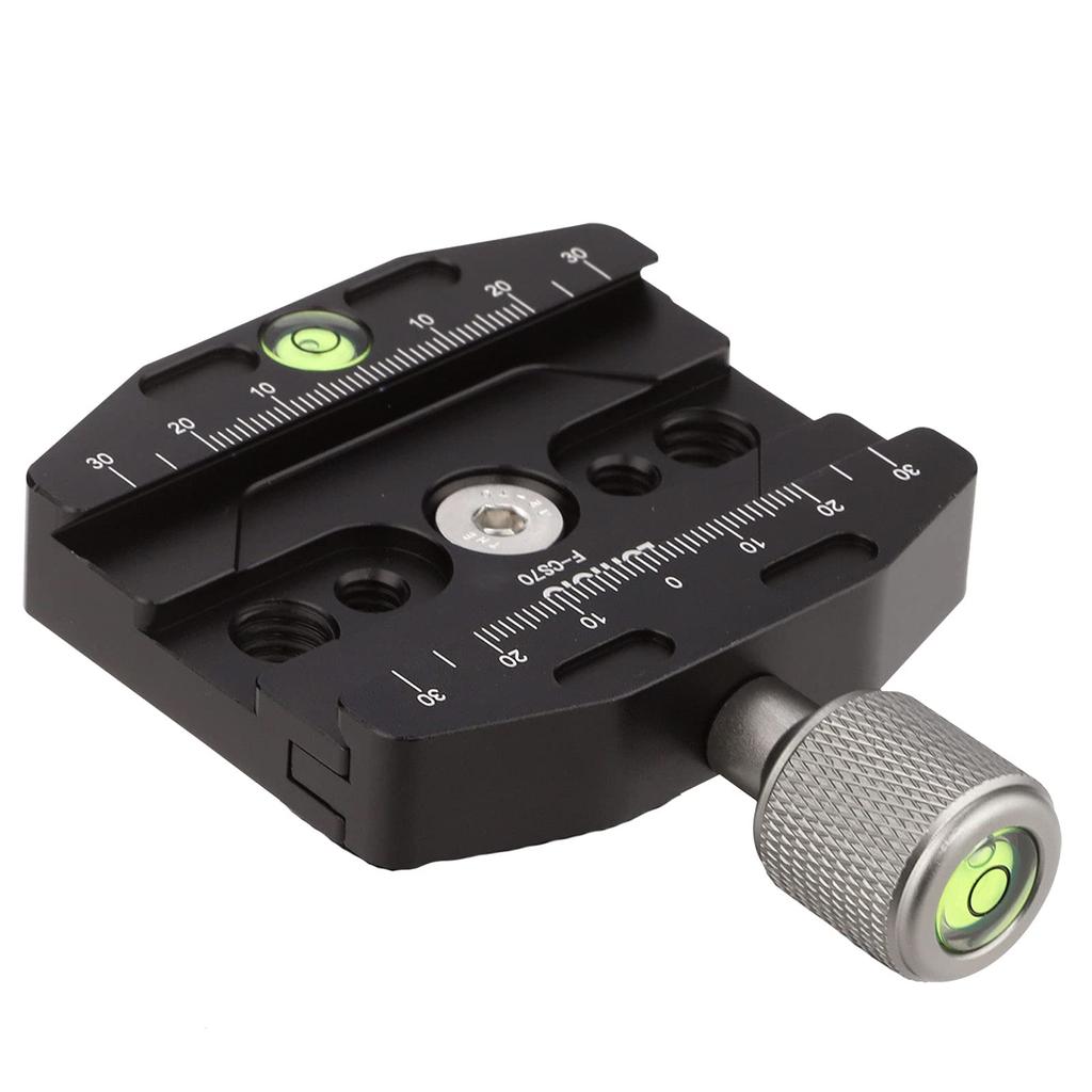 Leftfoto 70mm Quick Release Clamp for Arca Universal Quick Change Seat for Tripod Ball Monopod and Tripod Quick Release Swiss-Style Plates, Heads,