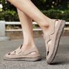 Fashion 2025 New Summer Non-slip Casual Leather Sandals for Men Fashion Lighte Breathable Beach Classic Versatile Sandals Walk Sneakers