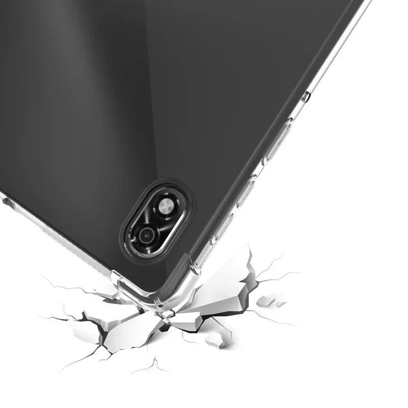 Противоударный силиконовый чехол для Lenovo Legion Y700 TB-9707F 8,8 'чехол для планшета Гибкая прозрачная задняя крышка Защитная пленка для экрана