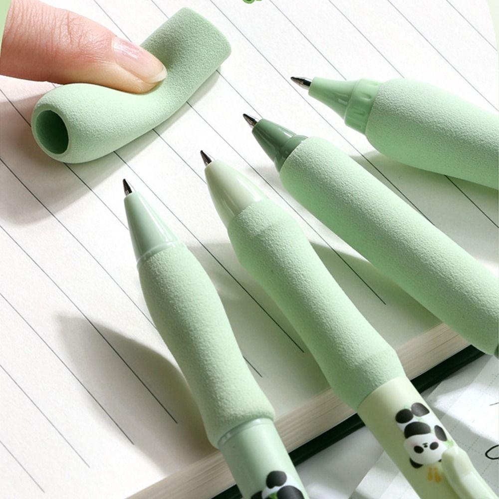 4PCS/Box Erasable Gel Pen Soft Cloud Grip Erasable Pen Creative Writing Tools  School Office
