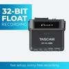 TASCAM DR-10L Pro 32bit Float Pin Microphone Recorder Black for Youtube Audio Recording Internet Distribution Podcast Video Shooting Vlog Recording