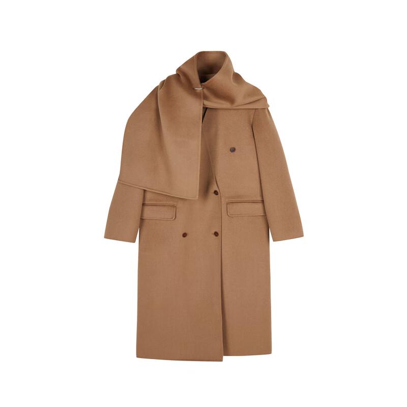 JNBY H-Line Wool Cashmere Blend Coat