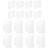 Transparent Plastic Treasure Box PVC Chocolate Packaging Boxes for Holding 50Pcs