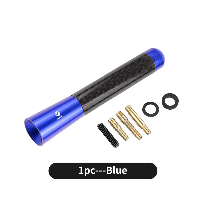 Carbon Fiber Car Short Antena Radio FM Metal Receive Accessories For BMW M Sport M2 M3 M4 M5 M6 E46 E90 E60 F10 F20 E87 X3 X6 pdcr06