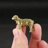 Childlike Sturdy Chic Solid Clear Lines Sheep Sculpture Ornament