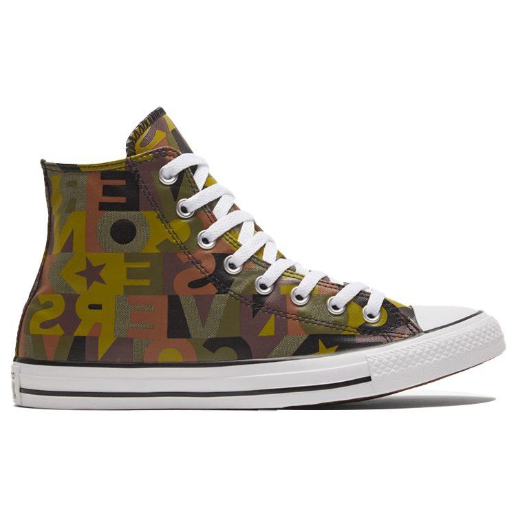 Converse Кеды Chuck Taylor All Star High Top 'Черный Коричневый Желтый' 168713F