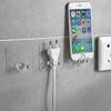 10 Pcs Wall Storage Hook Punch-Free Power Plug Socket Holder Kitchen Stealth Hook Wall Adhesive Hanger Bathroom