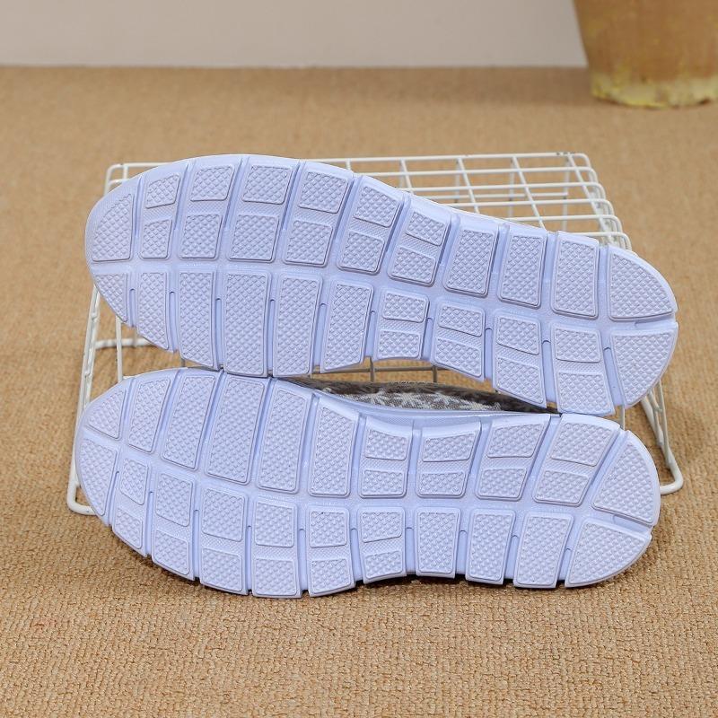 Повседневная спортивная обувь на мягкой подошве с круглым носком для женщин, дышащая