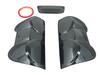 Smoked Tail Light Covers and High Mount Covers Set for NV200 Vanette Van VM20 Compatible with Vanette Vanette VM NV20 [SMO-REA-026] NV, NV200,