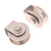 1 Piece U/V/H Shape Shower Door Pulley 201 Stainless Steel Sliding Door Roller Wheel Pulley With Bearing Furniture Accessories