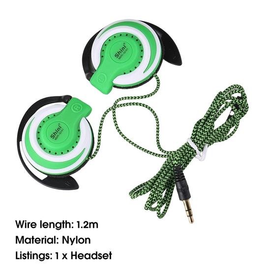 Креативные проводные наушники со стабильной передачей, 3,5 мм, ушной крючок, HD-совместимые игровые наушники для звонков