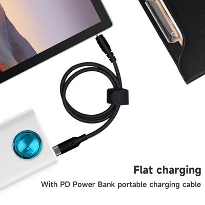 Кабель питания USB C - DC5.5mmx2.1mm, вход USB Type C - выход DC12V, зарядный кабель, работает с зарядным устройством PD и внешним аккумулятором PD