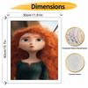 Disney Brave Merida Paint By Number Kit Drawing Canvas DIY Picture Home Decor Custom Oil Painting Art Supplies For Wall Decoration