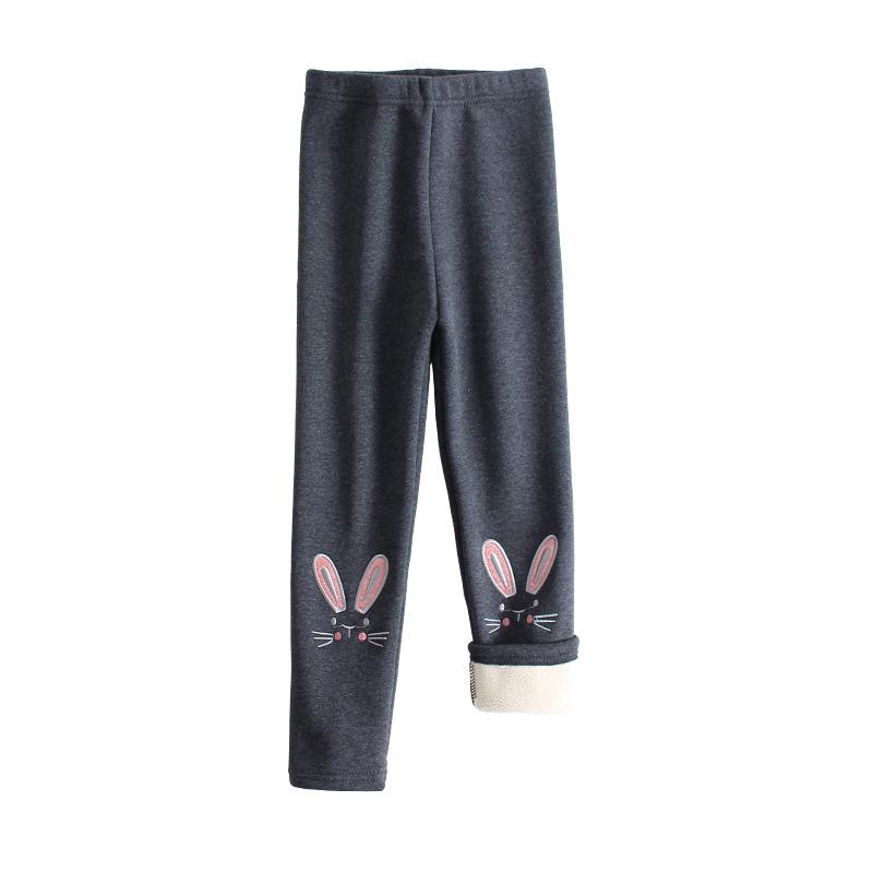 Kids Girls Winter Leggings Children Warm Trousers Thick Fleece Trousers Baby Pencil Pants
