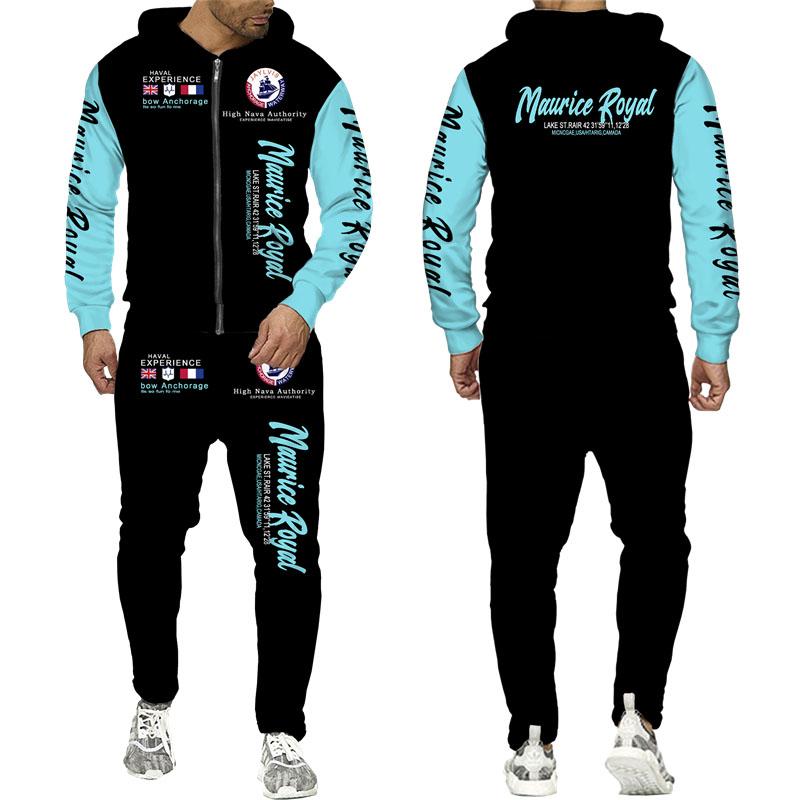 Модная толстовка с буквенным принтом/толстовка на молнии/брюки/комплект повседневный мужской женский спортивный костюм спортивная одежда одежда для пар хип-хоп комплект из 2 предметов