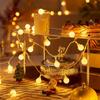 1pc Sphere String Light Battery Operated Fairy Lights Outdoor Indoor String Light For Backyard Patio Garden Party Bedroom Decor