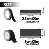 5M Black Frosted Anti-slip Tape Anti-frosted Slip Strip for Stair Self-adhesive Bathroom Floor Steps Waterproof Non-slip Warning