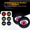 Devil Eyes Light for Cars,USB Devil Eye Demon Devil Eye Headlight,Led Dynamic Devil Eye Car Headlights Adjustable Eye Pattern