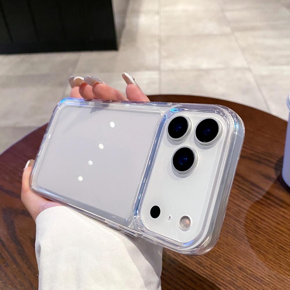 Прозрачный Жесткий Акриловый Чехол для For Iphone 17 16 1 Pro Max Air 14 Plus 13 12 11 X Xr Xs 8 7 SE Прозрачный Ударопрочный Ультратонкий Чехол