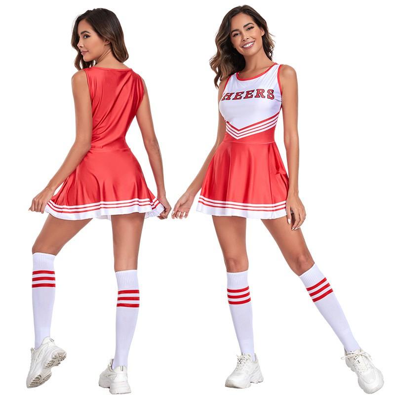 Cheerleading Outfit Football Baby Cosplay Costume Sports Events