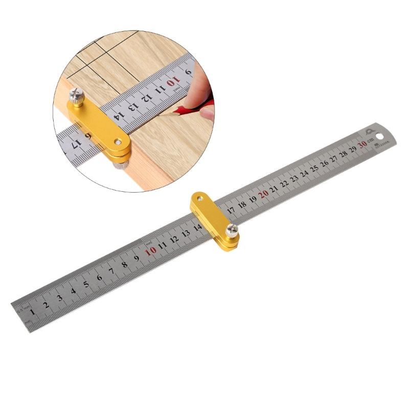 Drilling Positioning Ruler Measuring Ruler Woodworking Ruler Cabinet Hole Drilling Template for Cabinet Hole Drilling
