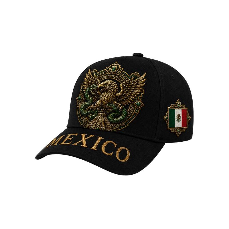 3D Digital Print Baseball Cap With Maya Totem Unisex Outdoor Sun Hat Travel Beach Cycling