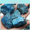 Уникальная коллекция апатита Натуральные голубые драгоценные камни Минеральные образцы для потрясающего декора