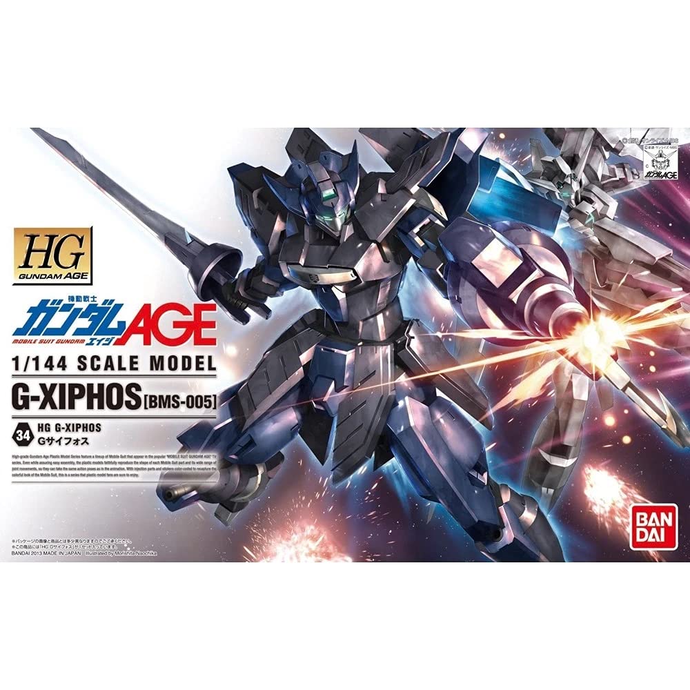 HG AGE G Xiphos Plastic Model 1/144