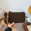 New Small Bag Femininity Envelope Bag Versatile Fashion Bear Print Cute Shoulder Messenger Bag