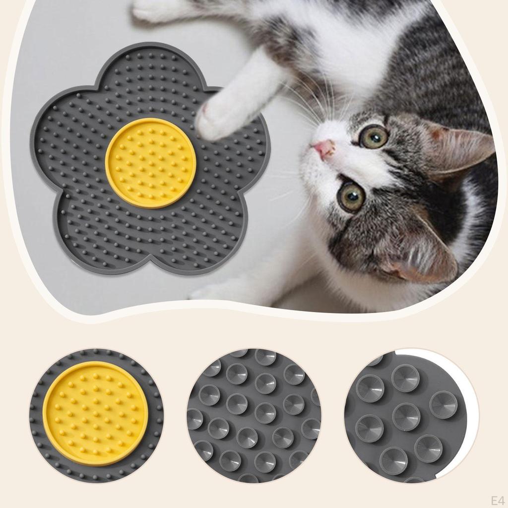 Dog And Cat Lick Mat with Suction Cups, Puppy Bowl, Peanut Butter Pad, Mat, Slow Feeder