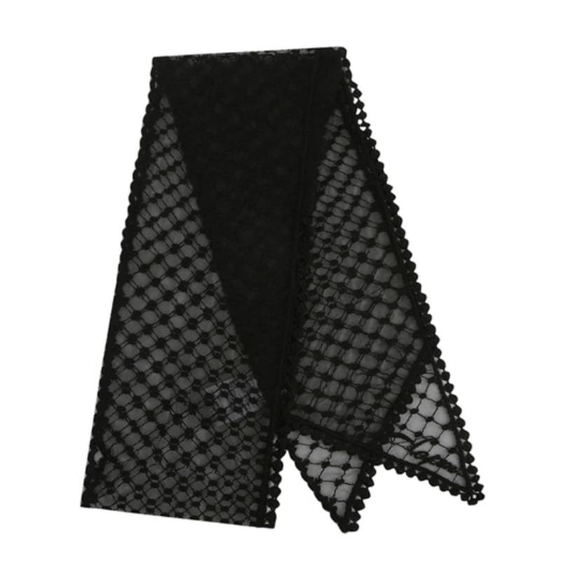 ISABEY Dot Lace Long Scarf (VJAFI2002)