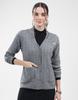 Women's V Neck Full Sleeve Cardigan