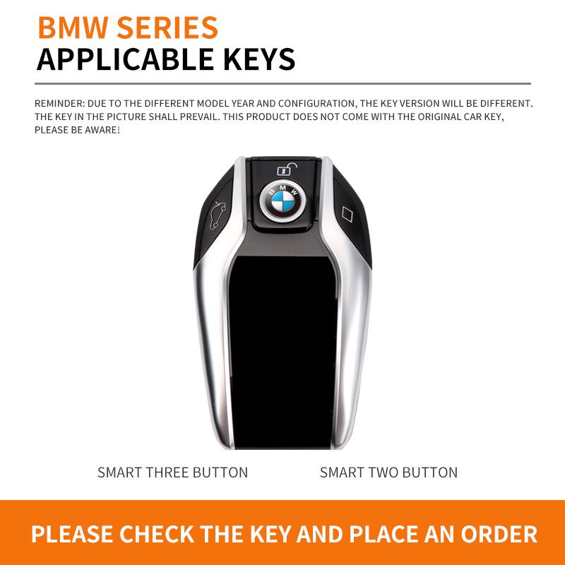 Hot 2025 Car Smart Remote Key Case Cover Shell Holder Fob For BMW 5 7 Series G11 G12 G30 G31 G32 i8 I12 I15 G01 X3 G02 X4 G05 X