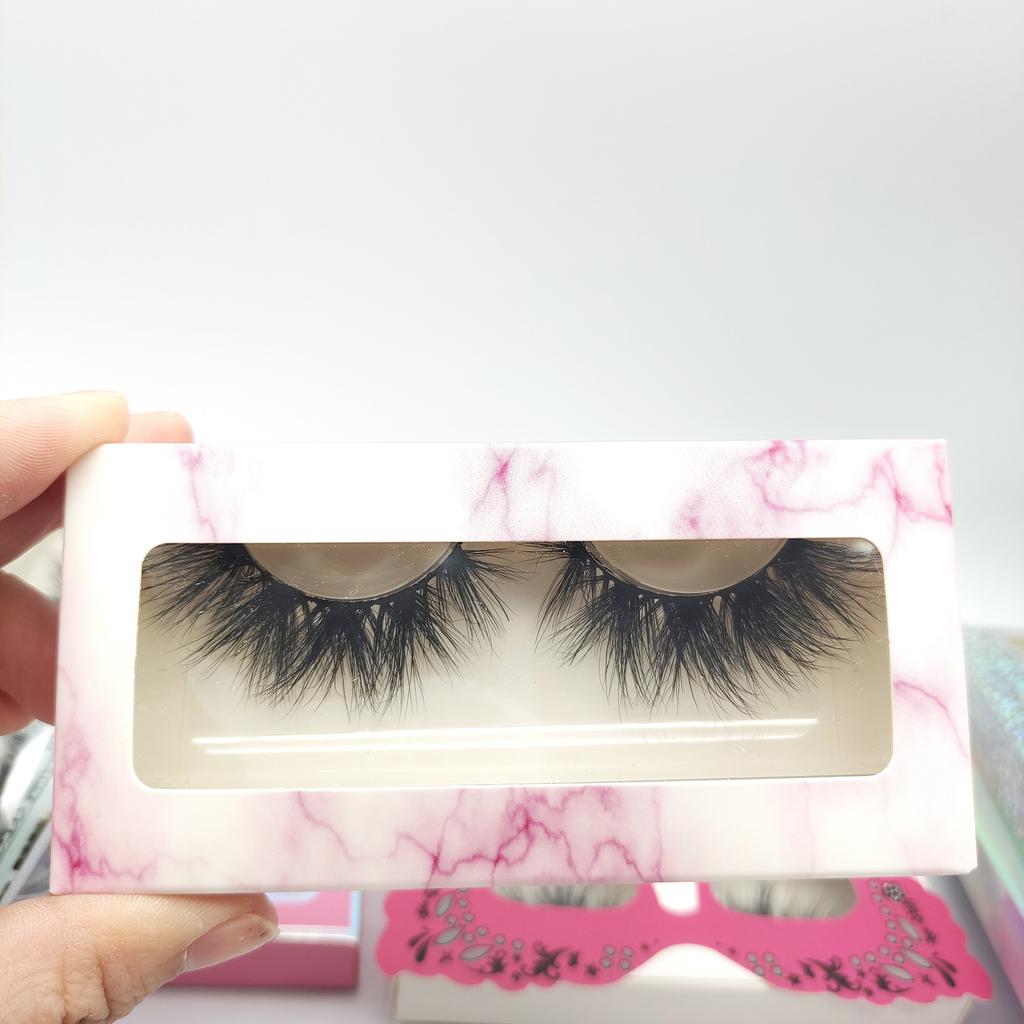 20 Pairs False Eyelashes 3d Faux Mink Lashes Natural Eyelashes 3d Faux Mink With Silk Eyelashes Private Label