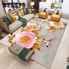 Flower Pattern Skull Carpet Living Room Home Decor Sofa Table Rug Anti Slip Hallway Bedroom Bathroom Mat Kitchen Floor Mat