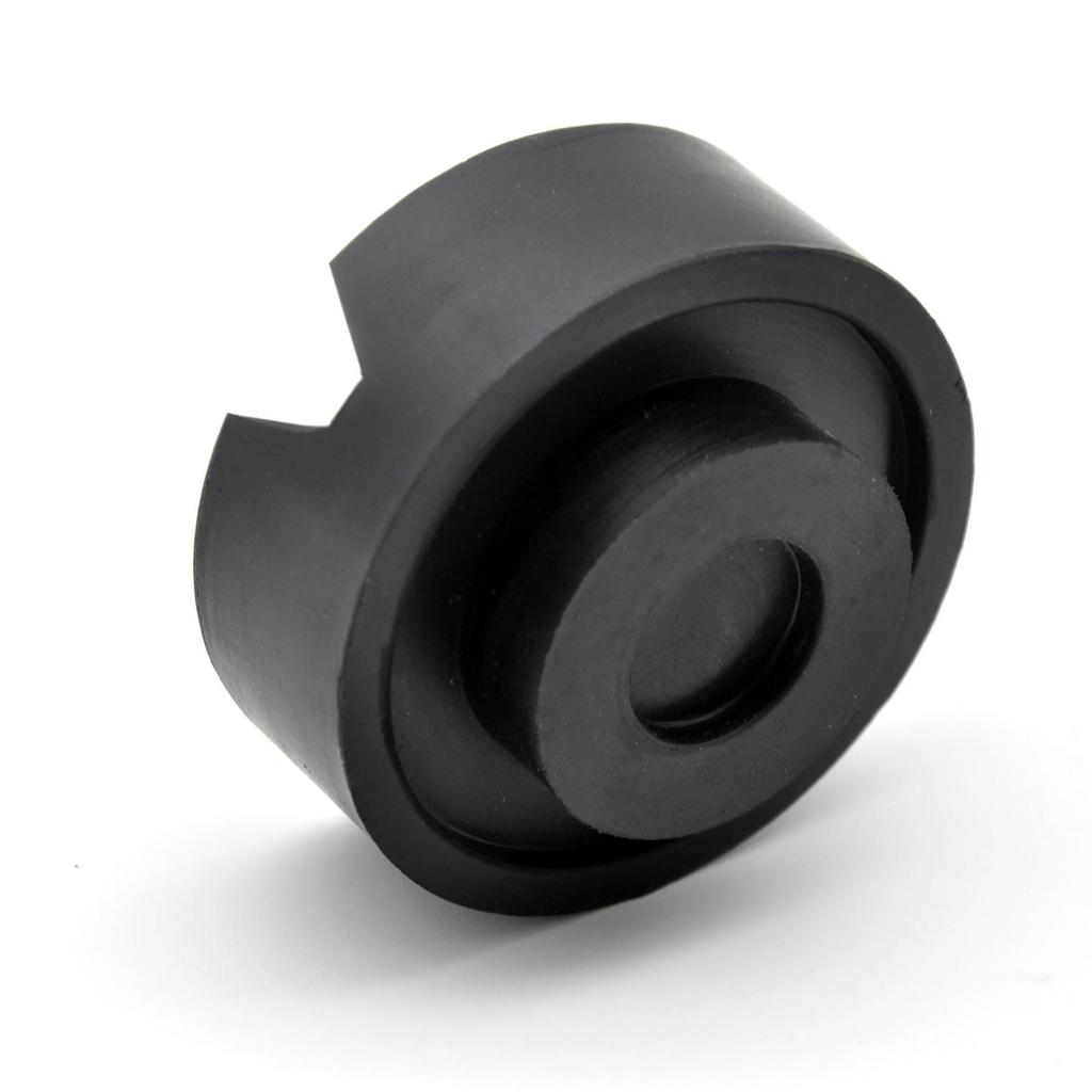 Car Stand Rubber Pads Lift Jack Black Slotted Floor Pad Frame Rail Adapter Scissor Jack For Fiat Peugeot Vauxhall Renault Alfa