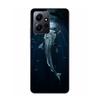 Ocean Whale Shark Swimming Phone Case For Redmi Note 14 15 Pro 5G 13 12 Pro Plus 11 11T 11E 11S 10 Pro 10S 9 9S Cover Cell Clear