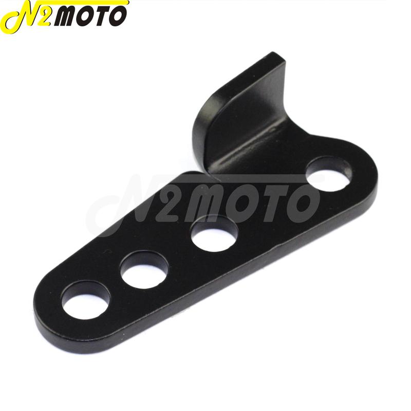 Black 1-3" Motorcycle Adjustable Lowering Kit Passenger Rear Shock Mount For Harley Touring Electra Road Street Glide 2002-2012