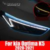 LED Car Daytime Running Light Waterproof Strip Auto Headlights White Turn Signal Brake Lights 12V For Kia Optima