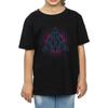 Harry Potter Girls Neon Deathly Hallows Cotton T-Shirt