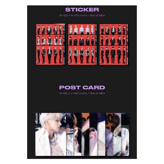 NCT 127 Альбом Том 3 СТИКЕР ФОТОКНИГА Вер.
