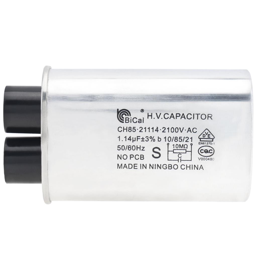 CH85 21114 2100V 50 / 60Hz High Voltage Capacitor 1.14uF for Microwave Oven / Pipeline Drying Equipment / Bake Oven