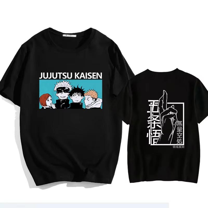 Japanese Jujutsu Kaisen Gojo Anime Tshirt UnisexAnime Gojo Satoru Graphic T Shirts Short Sleeve Tee Tshirts Tops