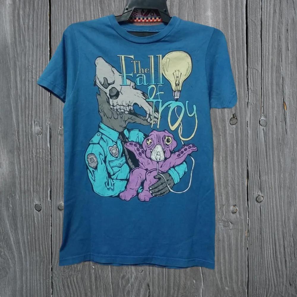 Hot The Fall Of Troy Band In The Unlikely Event Blue S to 5XL Shirt SG326 Unisex T-Shirt
