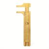 80 Mini Brass Sliding Ruler Double Scales Metal Vernier Caliper Gauge Micrometer Precision Measuring Supplies