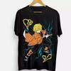 Gatsuma Zenitsu Shirt Demon Killer Kimetsu No Yaiba Anime Men's Cotton T-Shirt Summer New Men's and Women's Streetwear